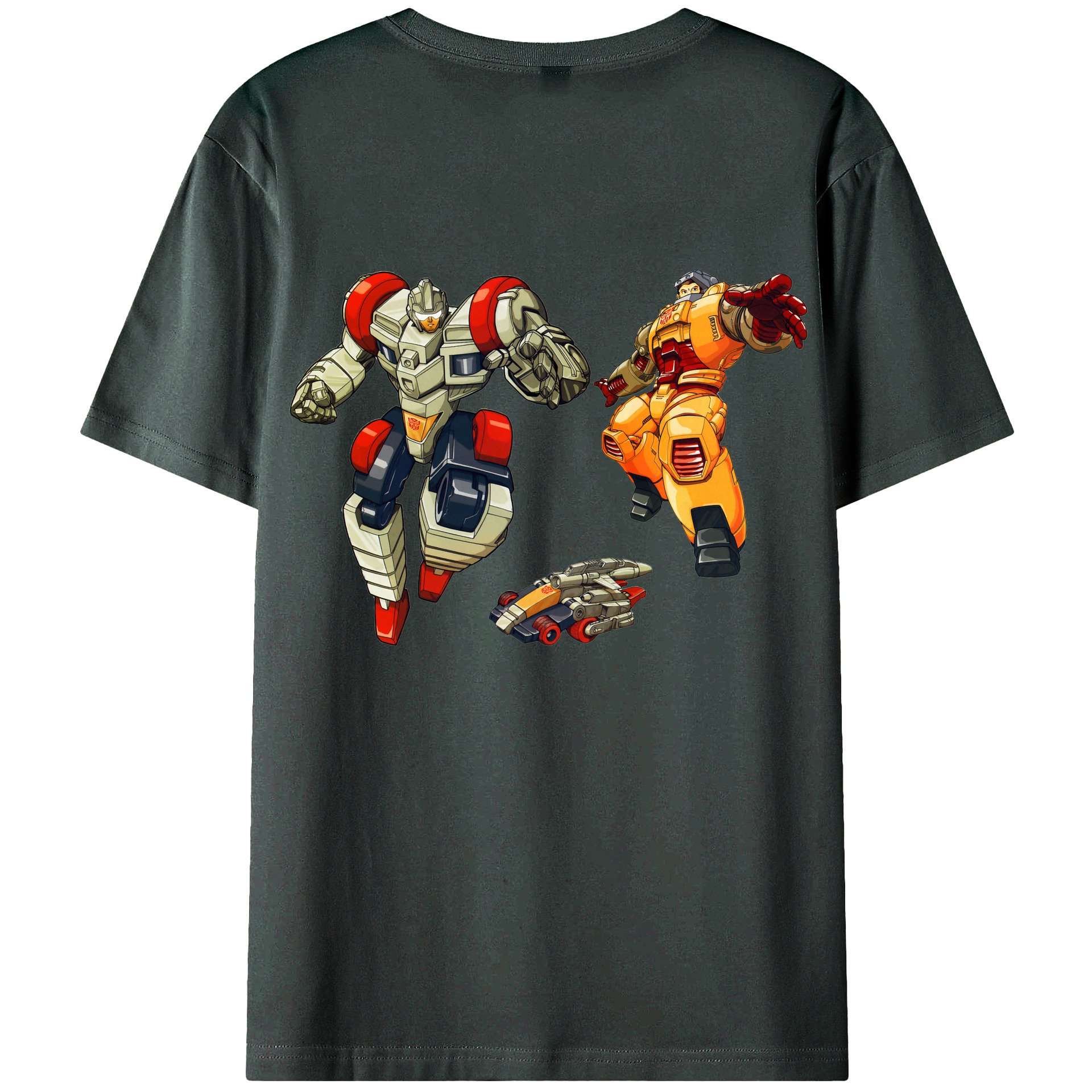 （画像用）  綿100％ メンズ半袖Tシャツ（バックプリント） 通気性